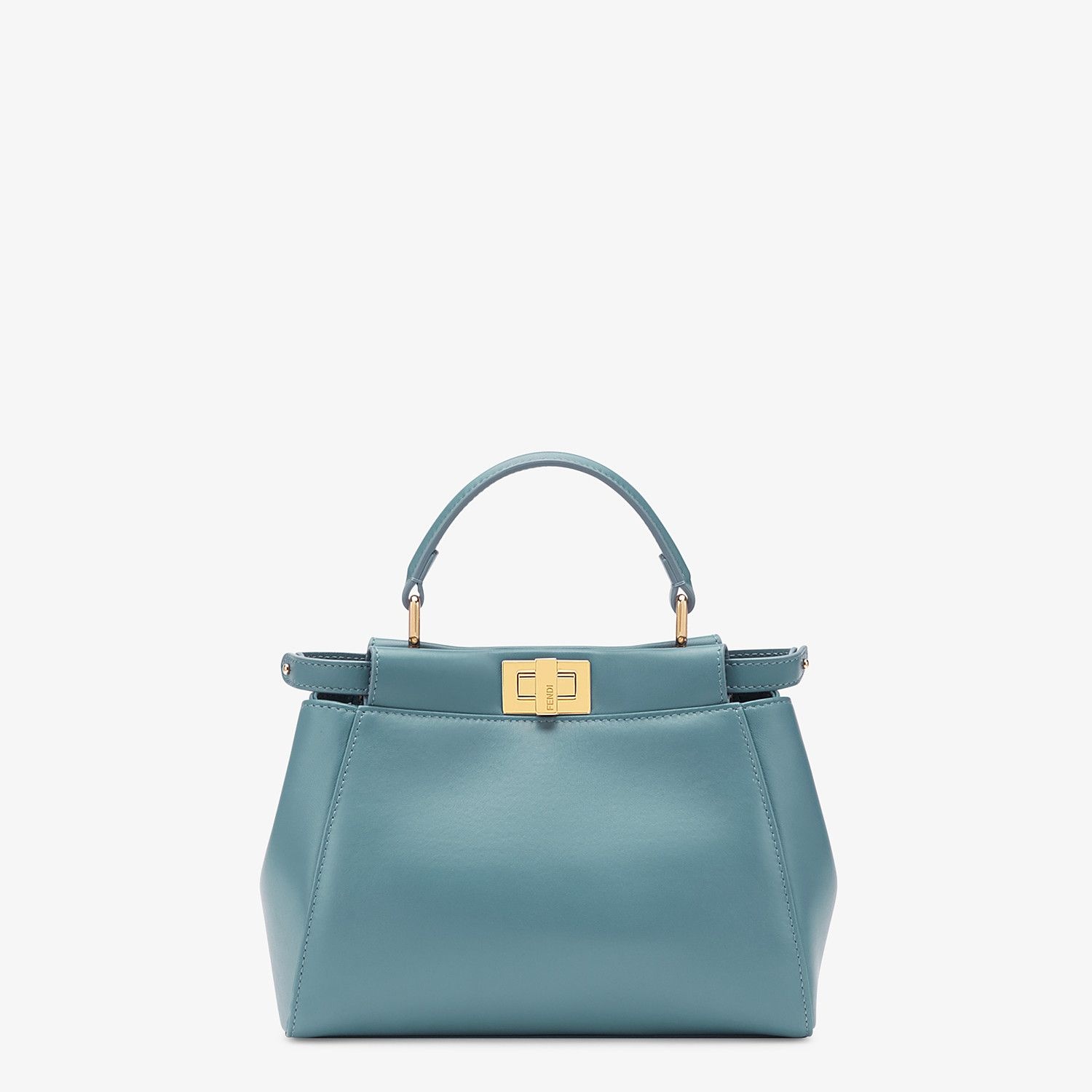 Pale blue leather bag - 1