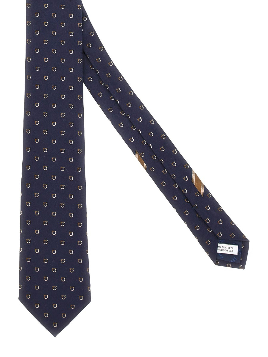 TWO-TONE "GANCINI" JACQUARD TIE - 2