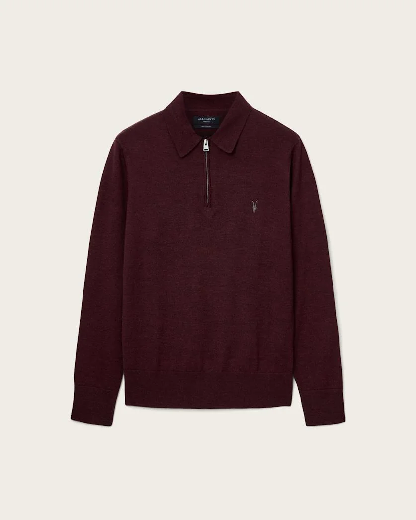 ALBANY MERINO RAMSKULL POLO - 1