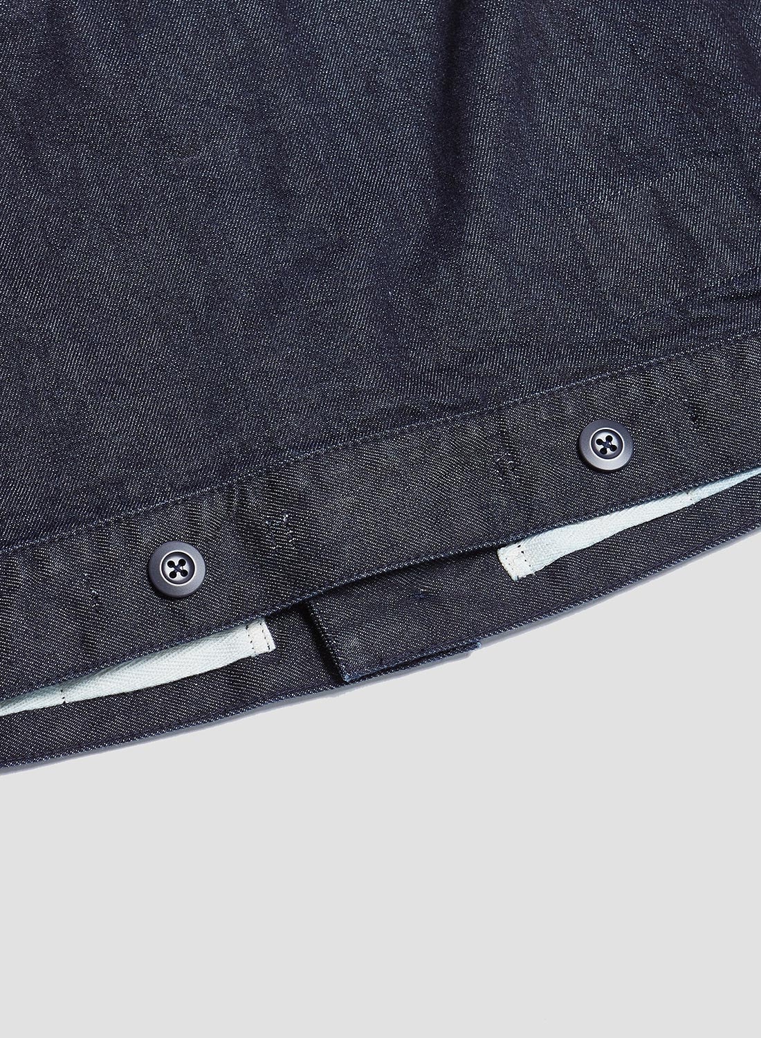 Short Jacket Denim in Indigo - 8