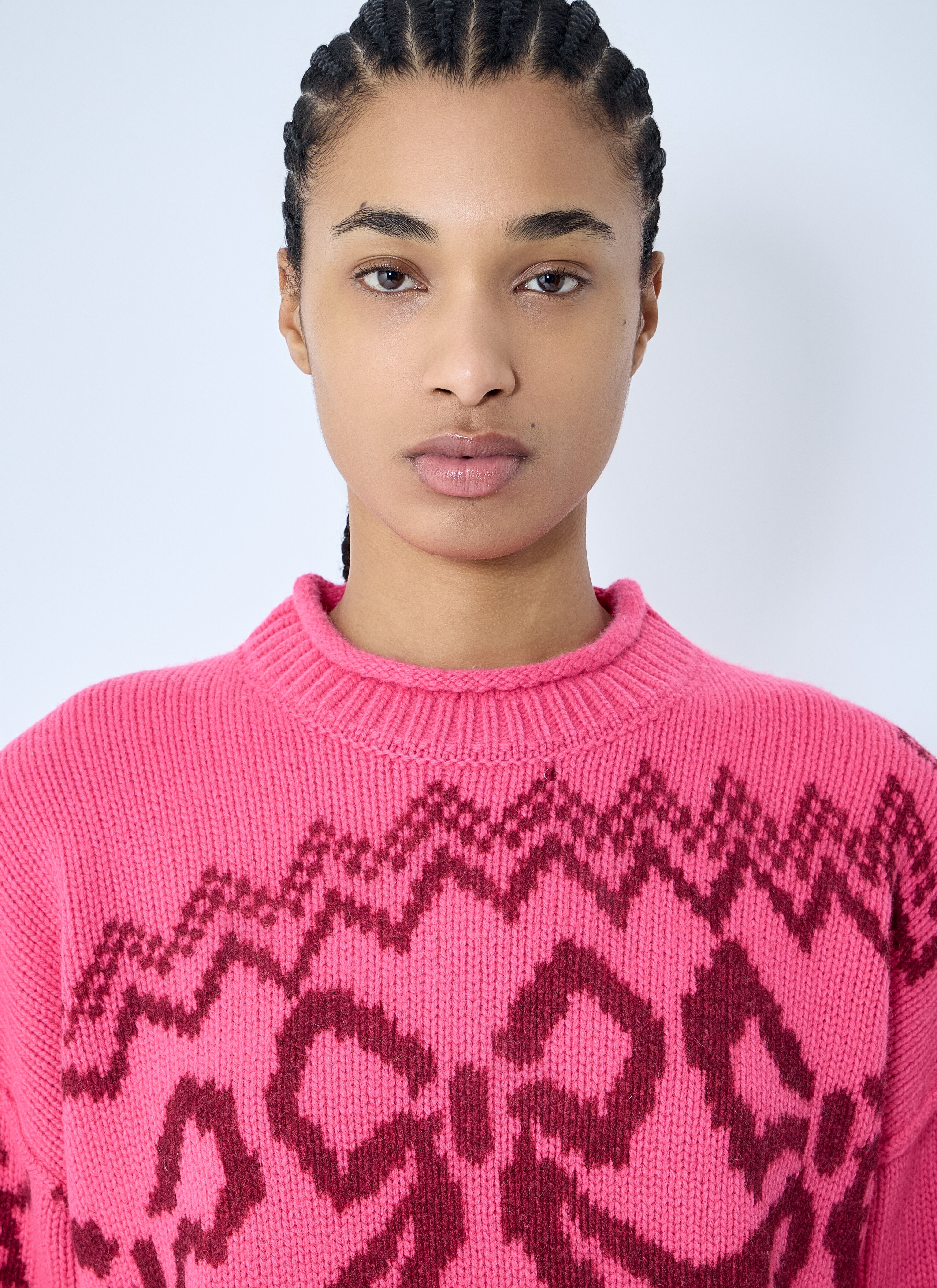 Jacquard Sweater - 5