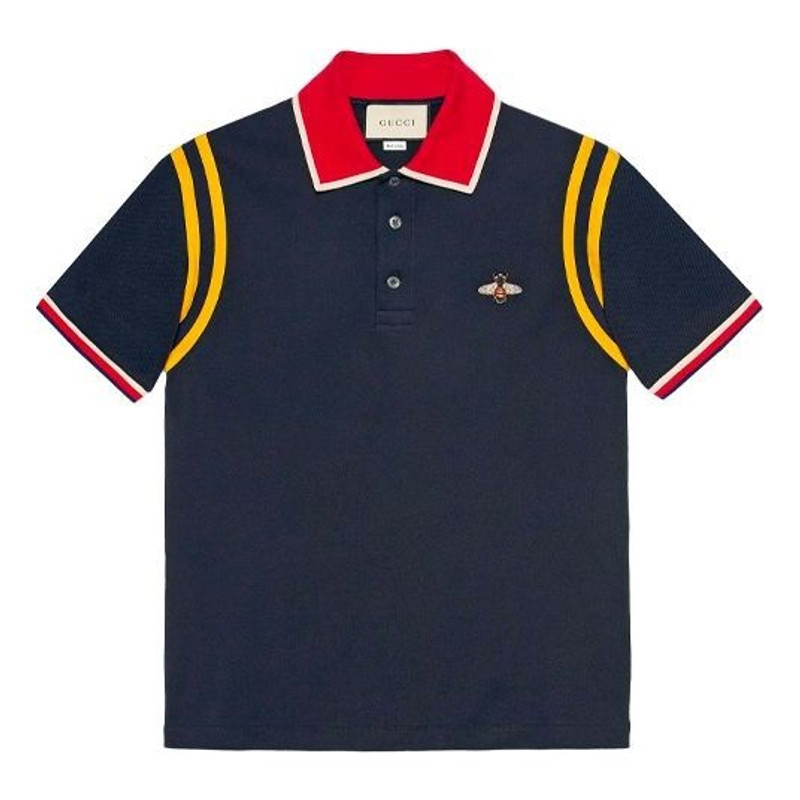 Gucci SS21 Polo shirt Bee 'Black' 500971-X9M37-4033 - 1