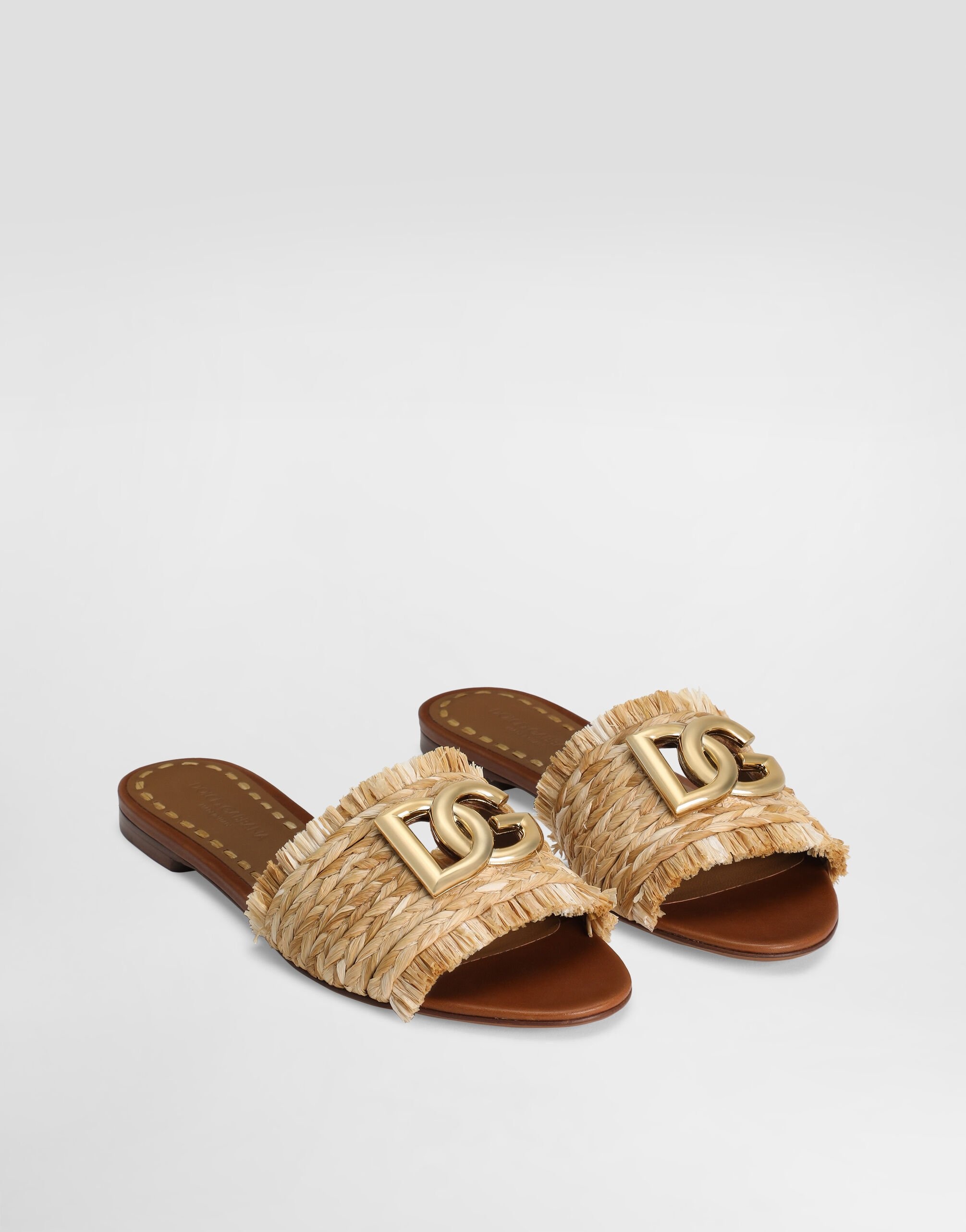 Rafia braided slipper - 2