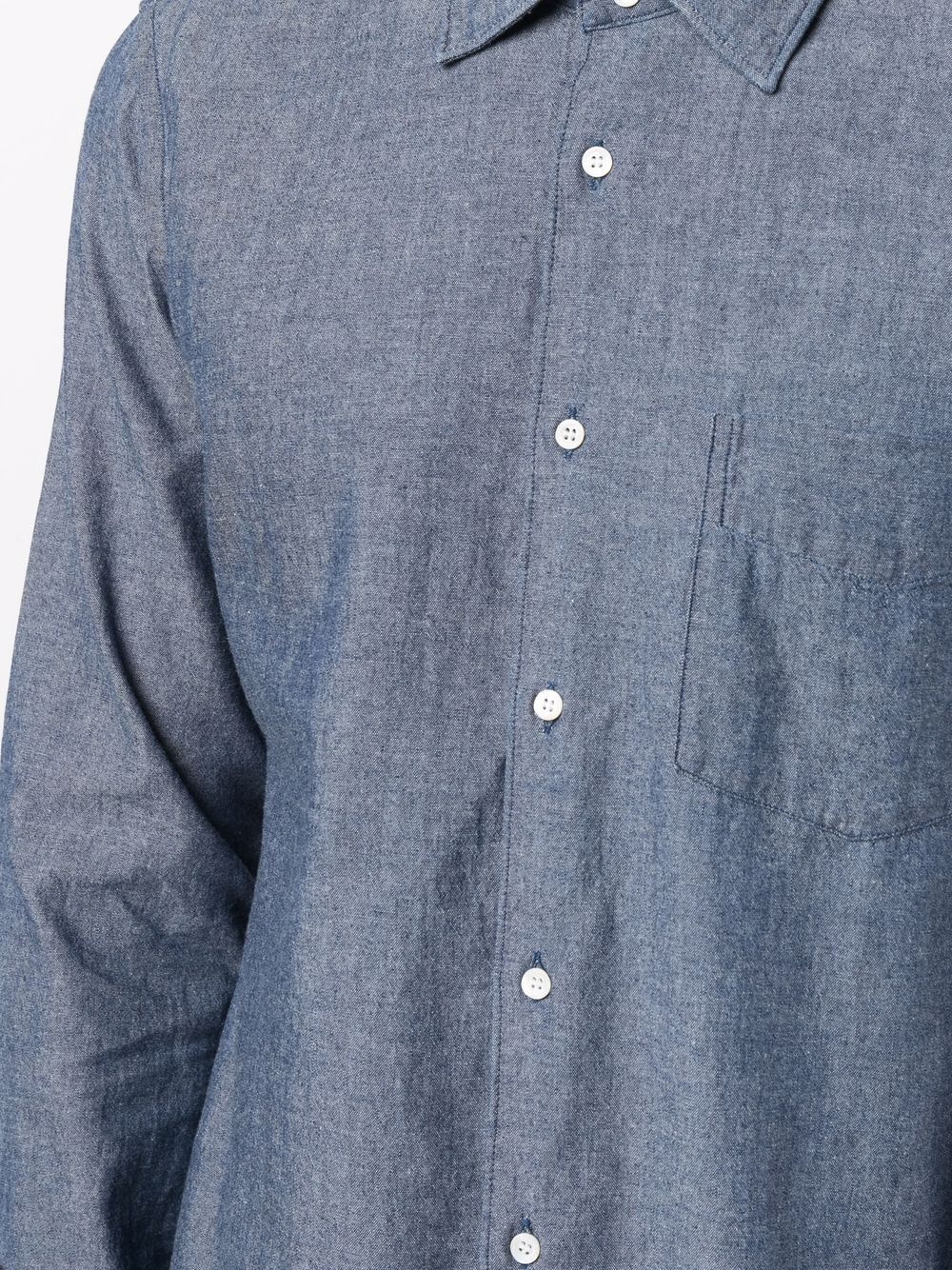 chambray cotton shirt - 5