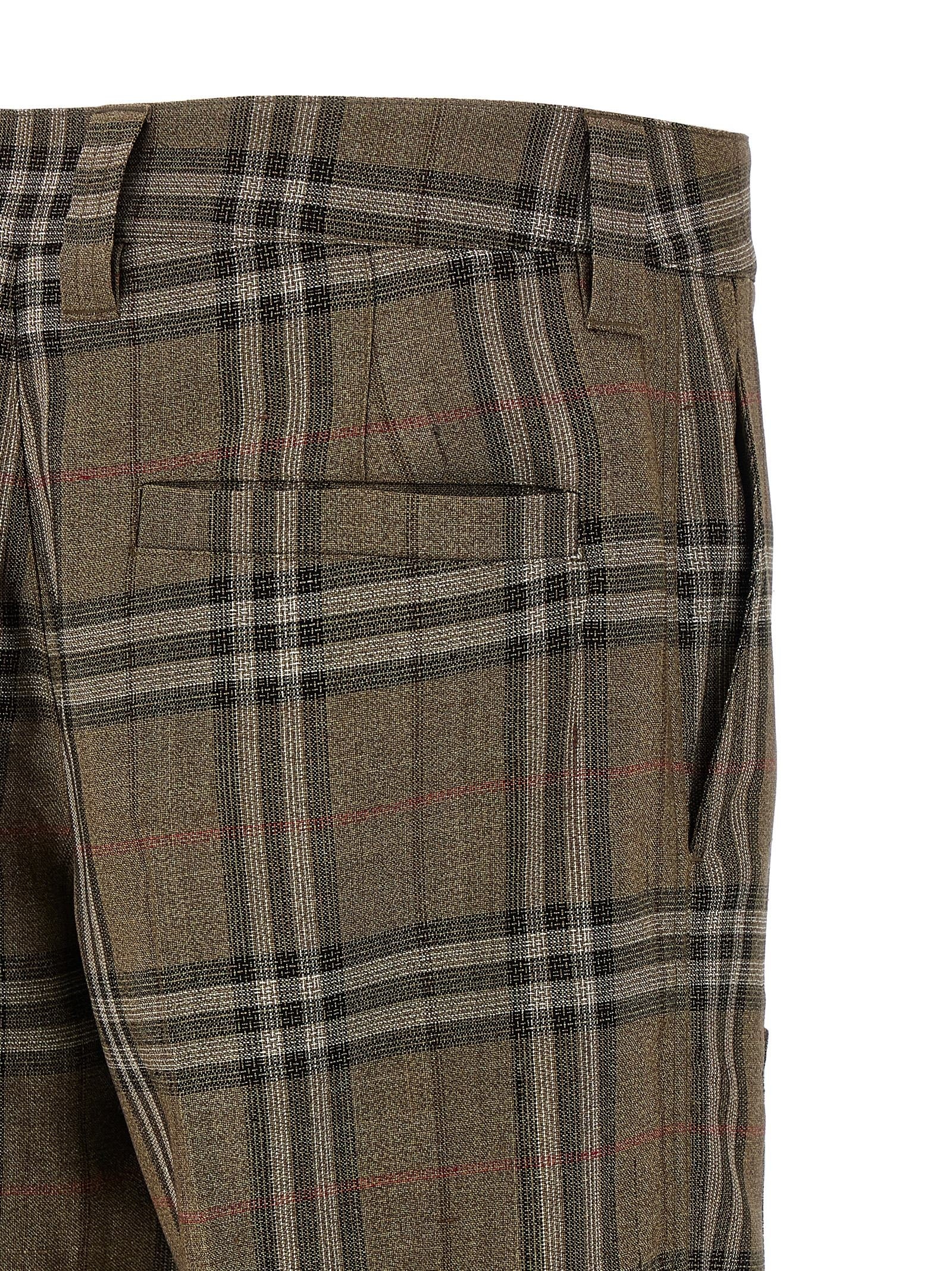Check Pants Multicolor - 4