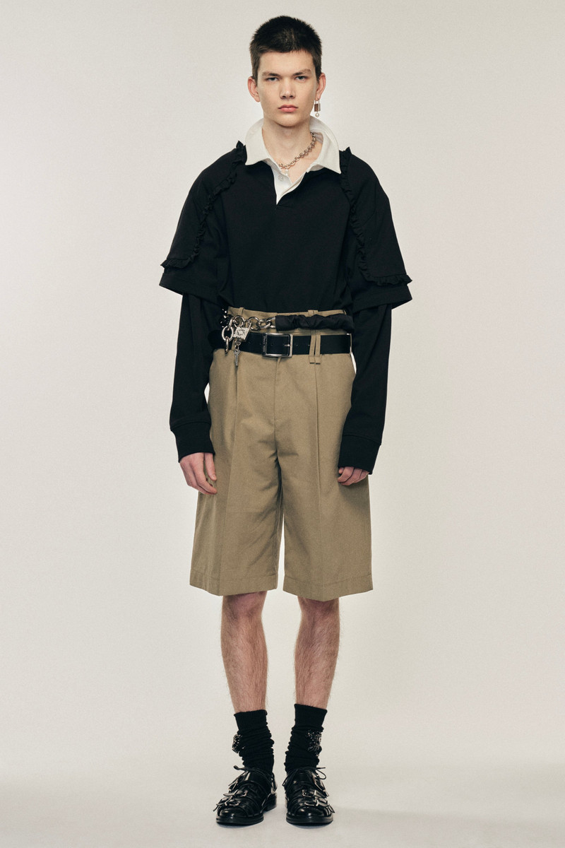 Simone Rocha Layered Ruffle Rugby Shirt outlook
