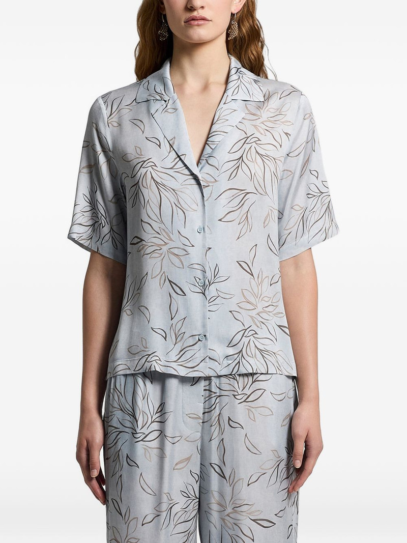 floral-print shirt 1