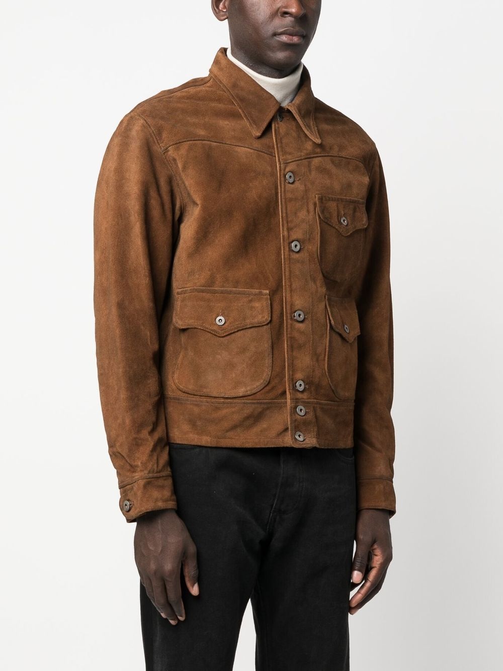 suede shirt jacket - 3