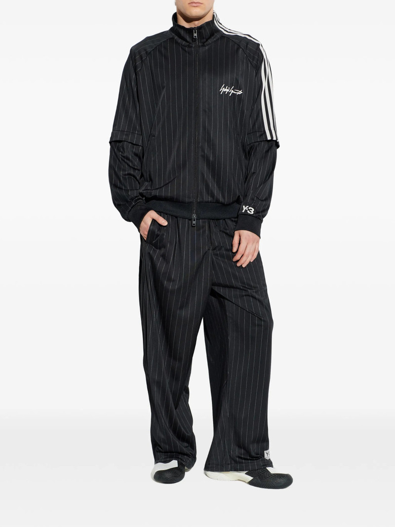 Y-3 Pinstripe Drawstring Track Pants 3