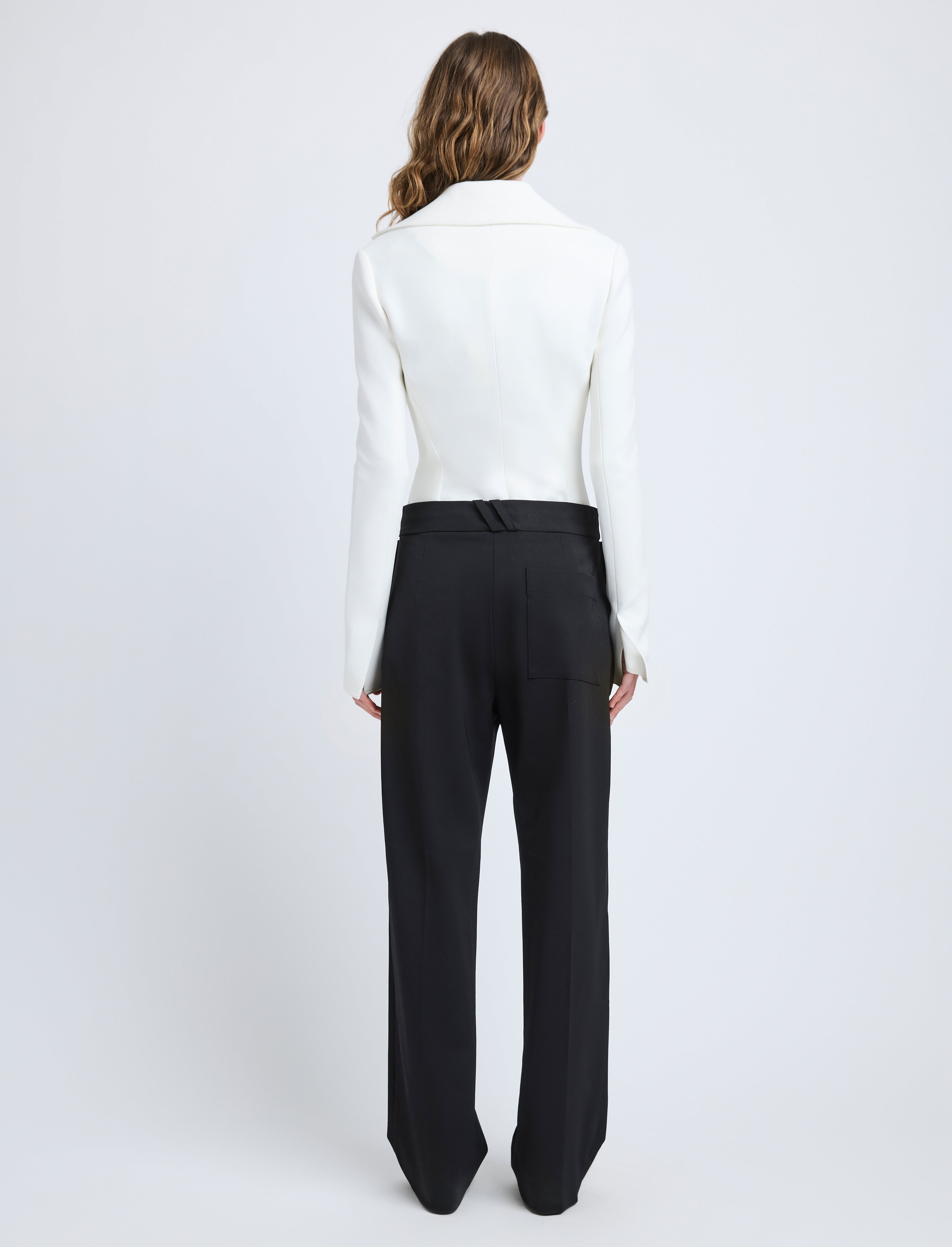 Marine Jacket in Bi-Stretch Suiting - 5