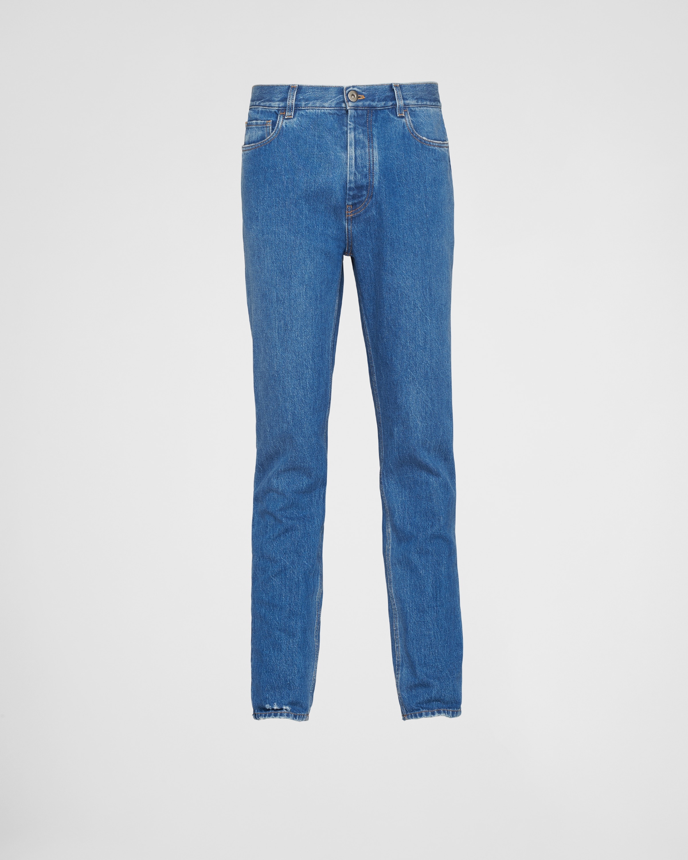 Five-pocket denim trousers - 1