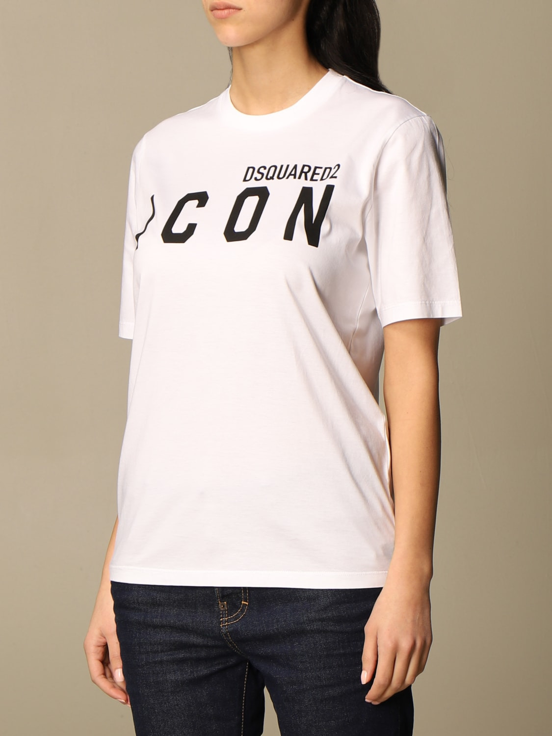 Dsquared2 cotton T-shirt with Icon logo - 4