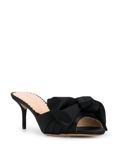 Charlotte Olympia Drew satin sandals outlook