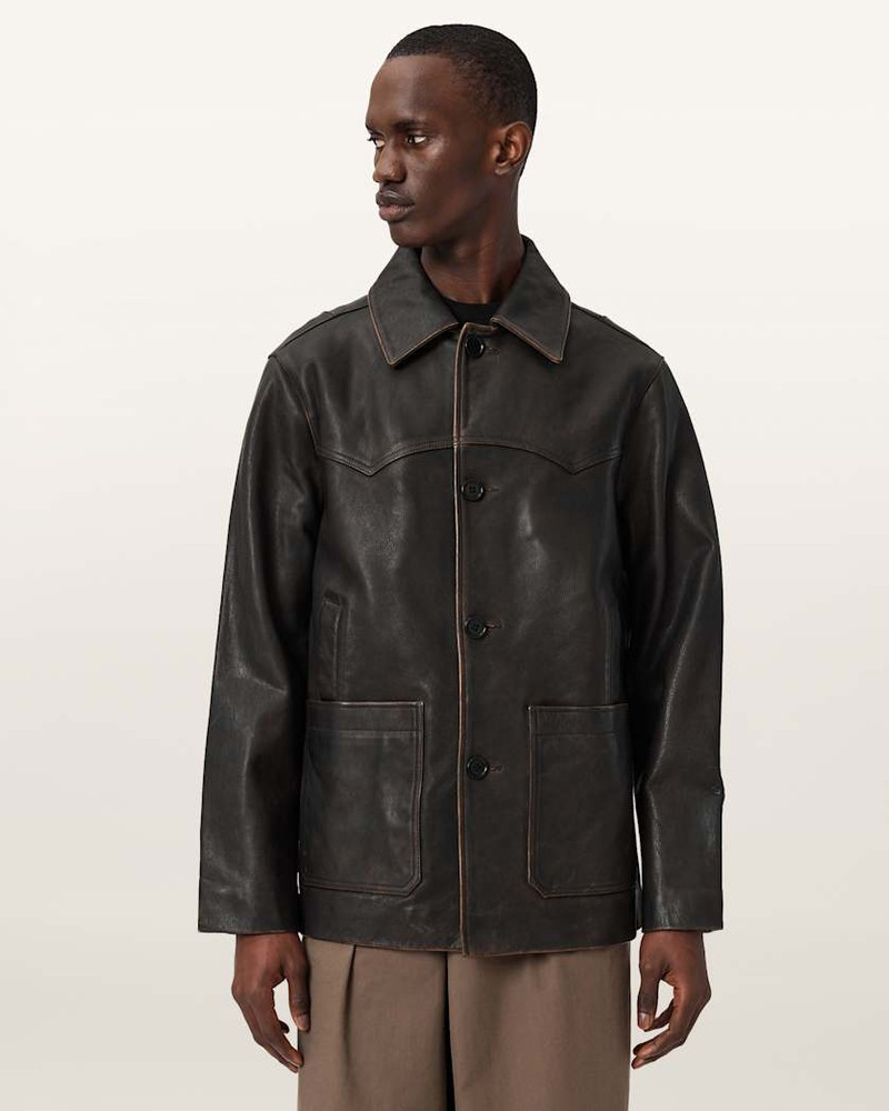 HARTWELL LEATHER COAT 6