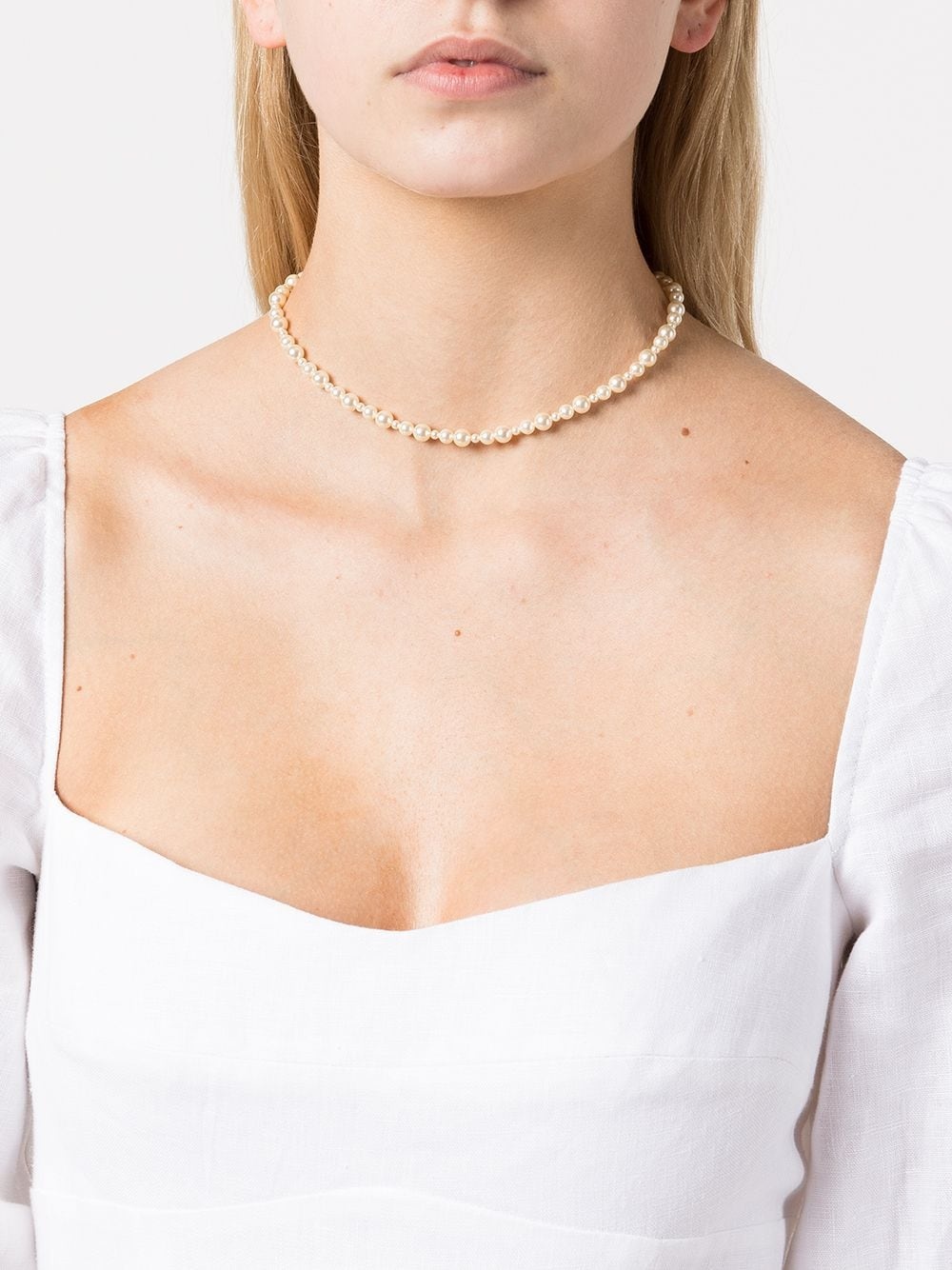 Bailey pearl necklace - 2