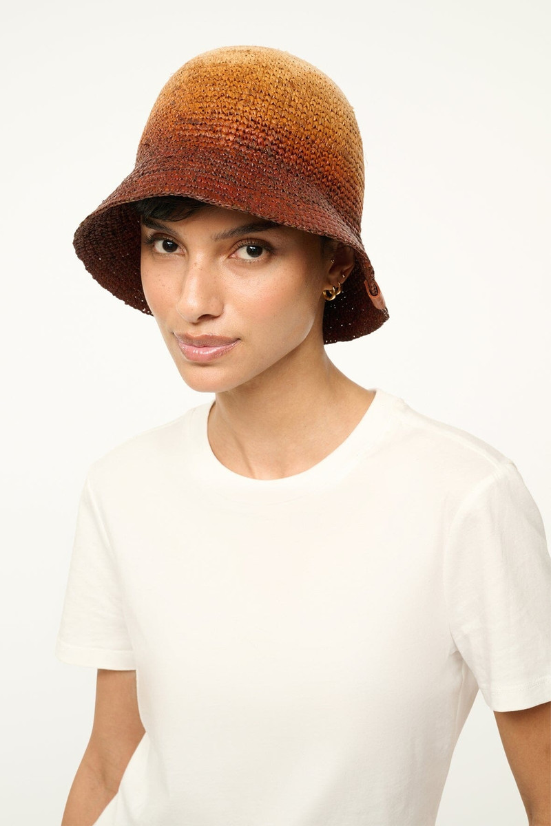 STAUD MEYERS CROCHET HAT SAND OMBRE 4