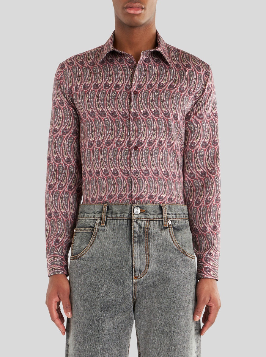 PAISLEY COTTON SHIRT - 2