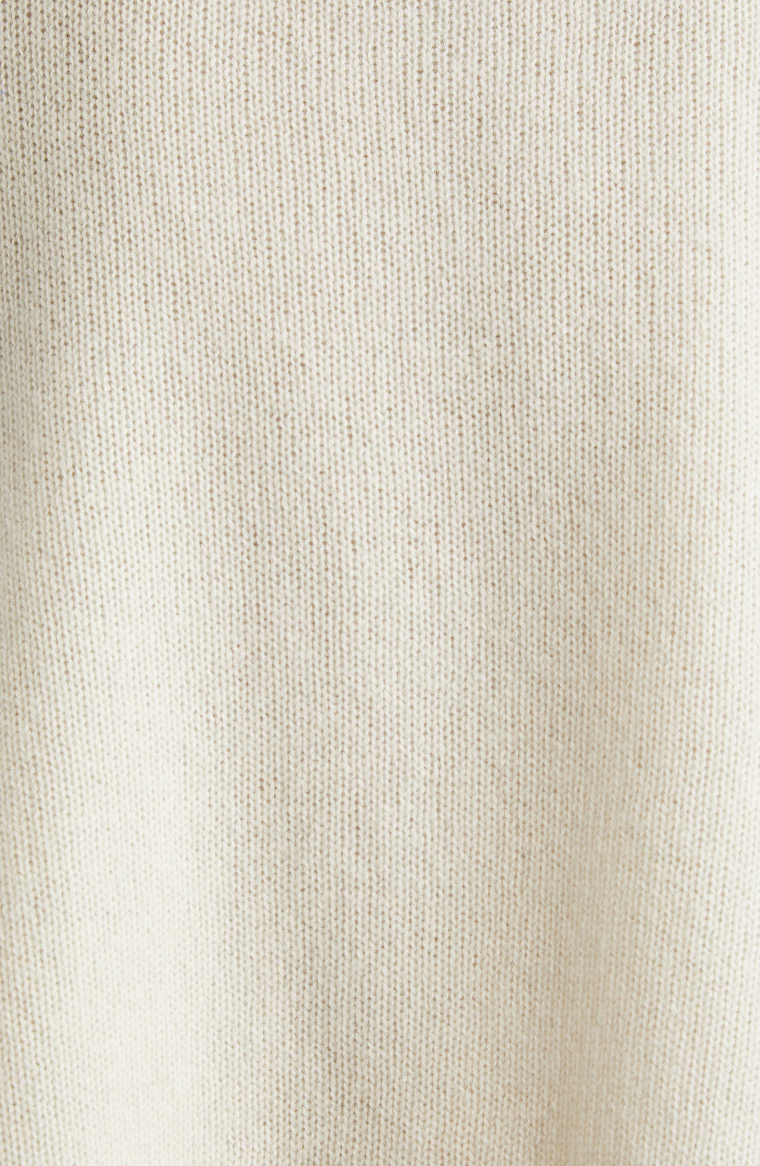 Marni Colorblock Boxy Crop Cashmere Cardigan in Tan at Nordstrom - 7