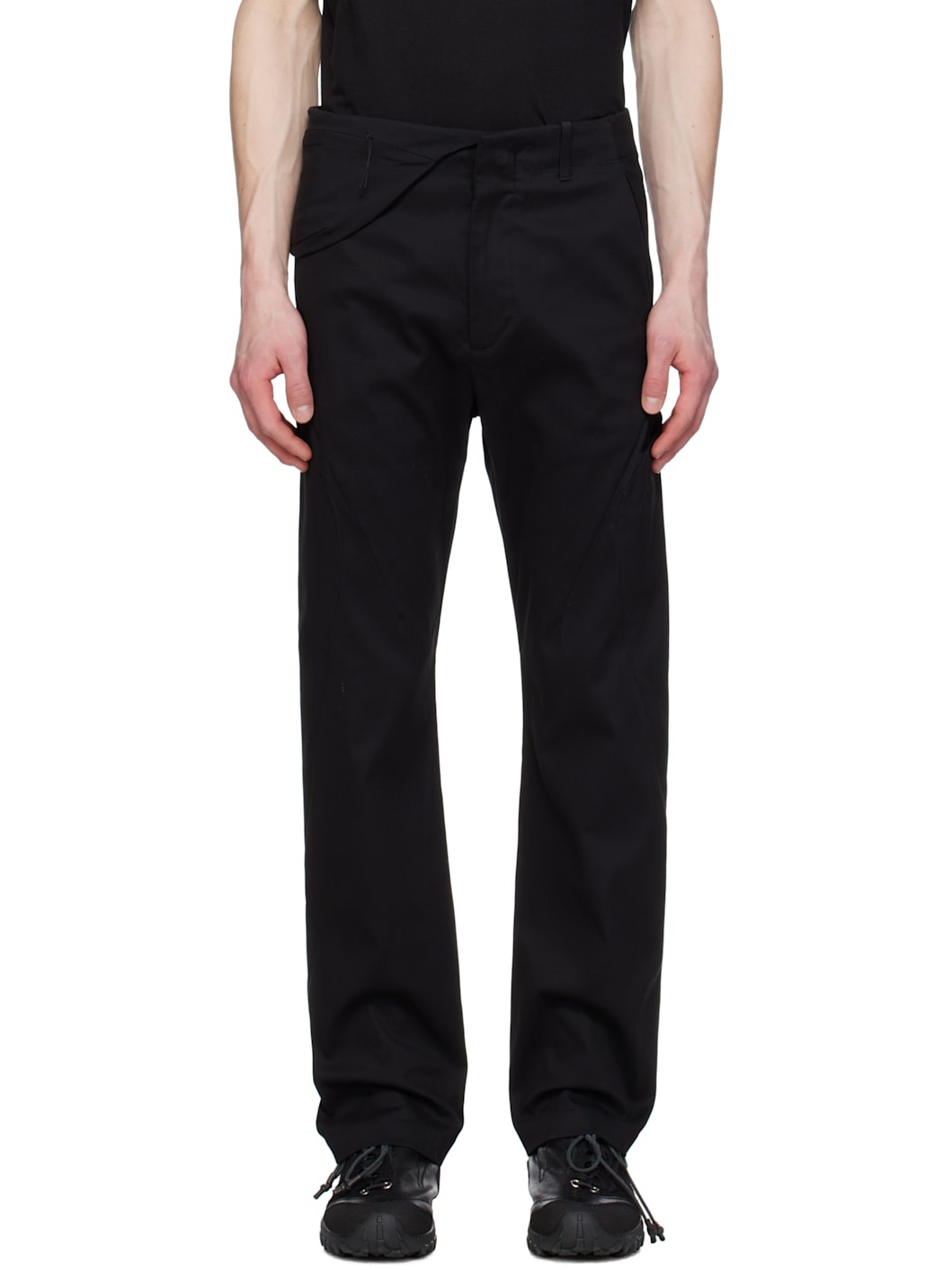 Black 8.0 Right Technical Trousers - 1