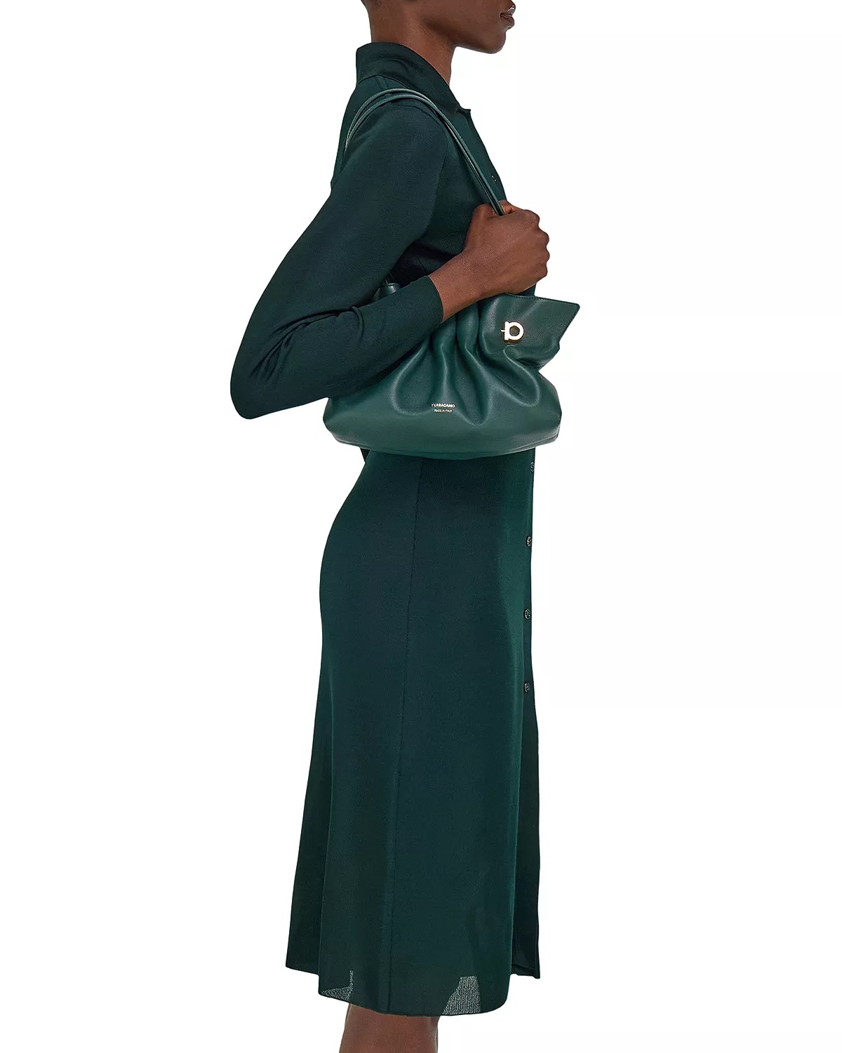 Soft Leather Shoulder Bag - 2