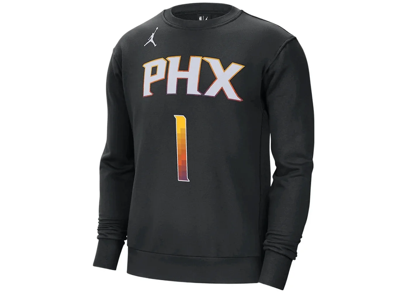 Jordan NBA Phoenix Suns Devin Booker Courtside Statement Edition Sweatshirt Black - 1