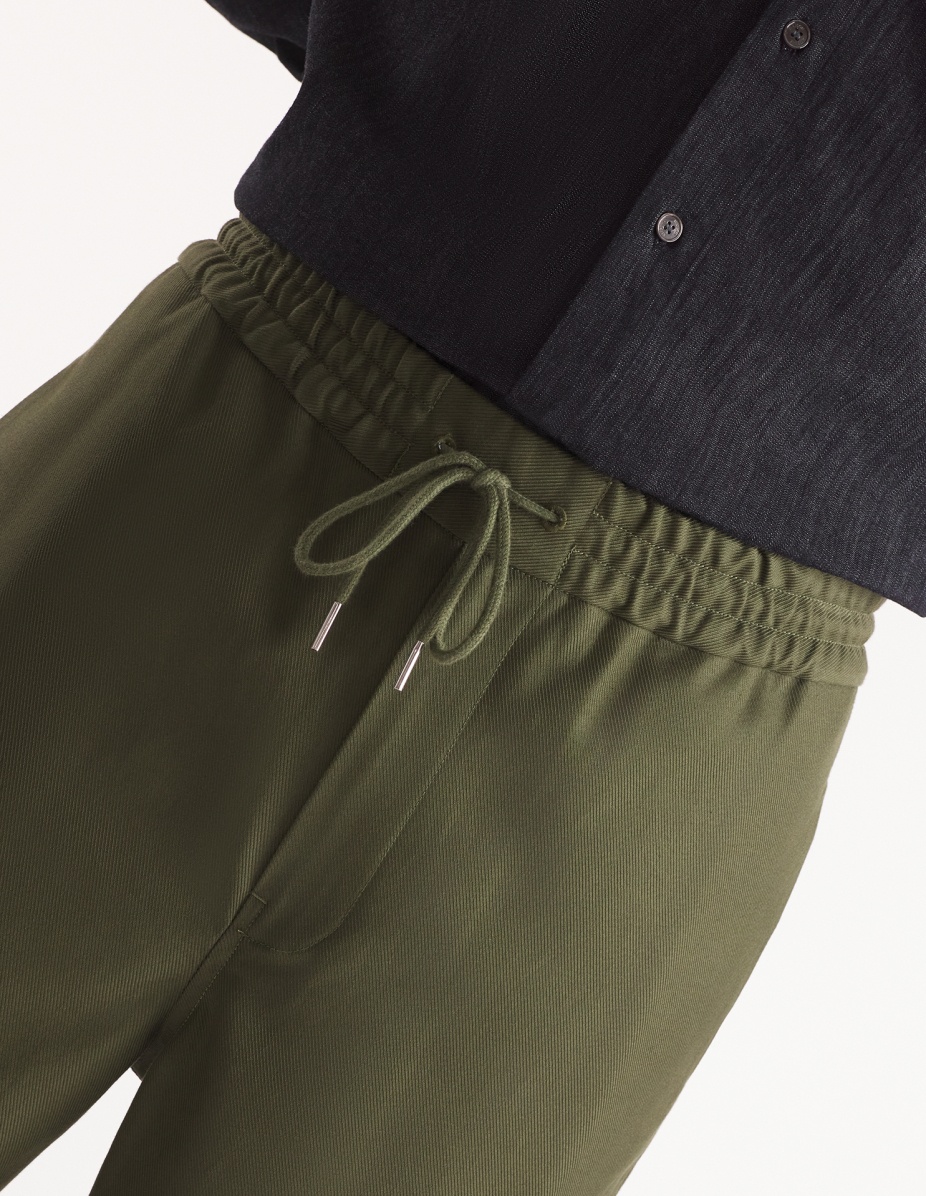 ANKLE ZIPPED PANTS - 5