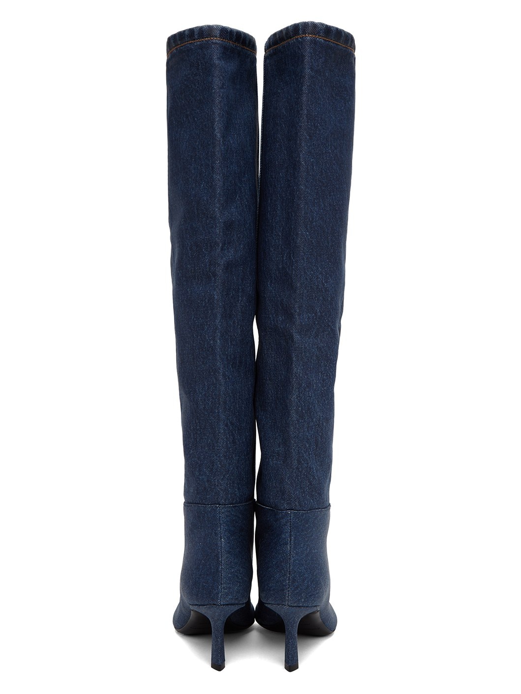 Blue Slouch Boots - 2