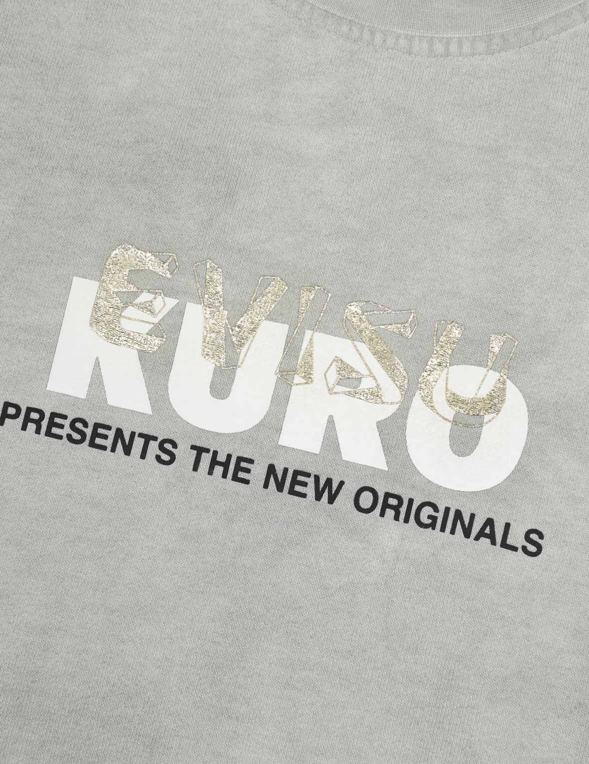 Spray Dyed Multi Logo Print Loose Fit T-shirt - 7