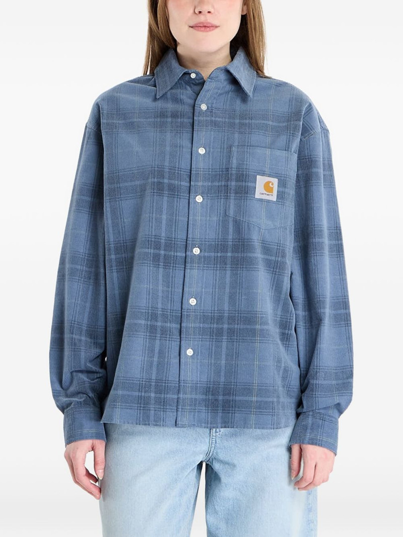 L/S Wilber plaid pocket shirt 3