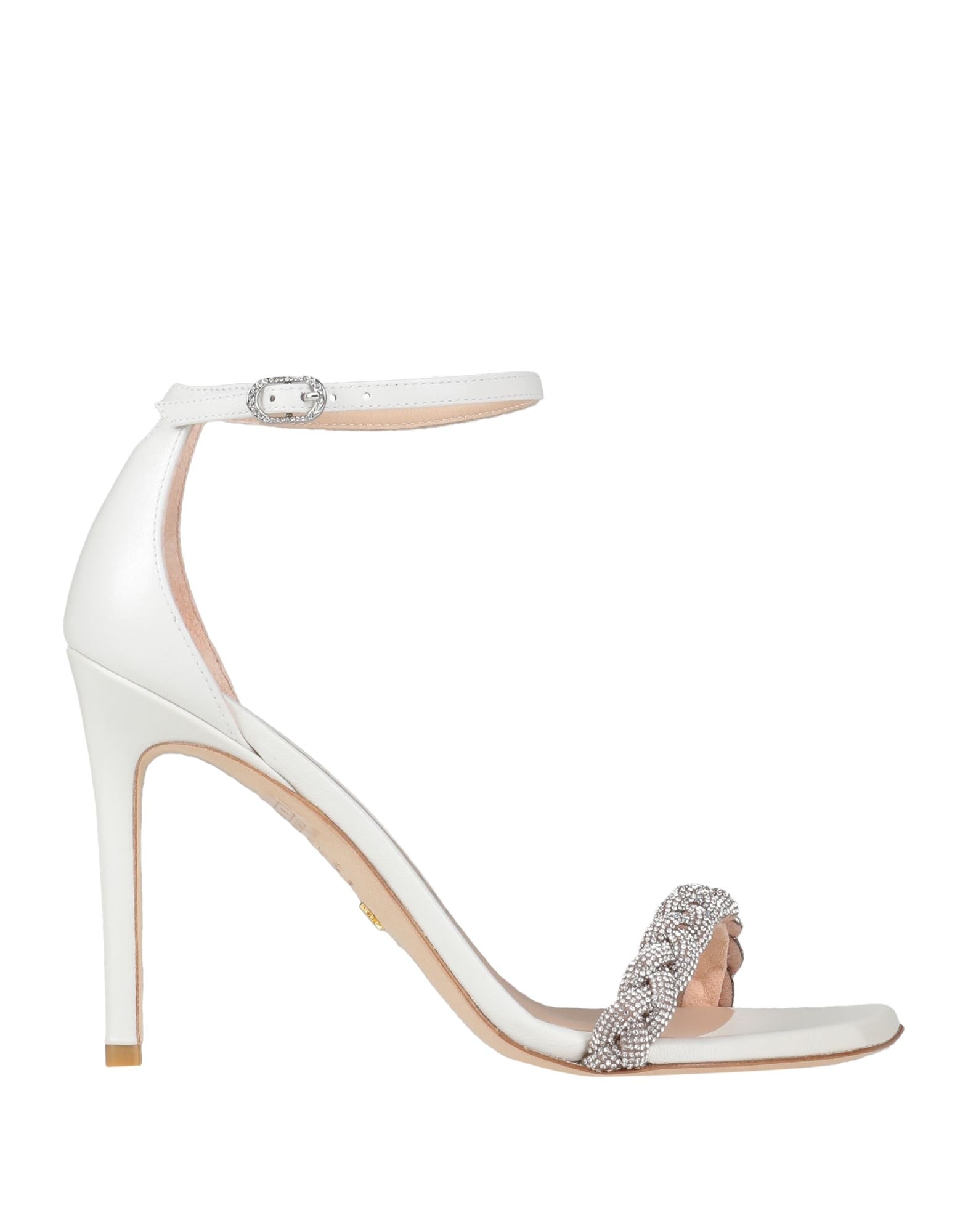 White Women's Sandals - 1