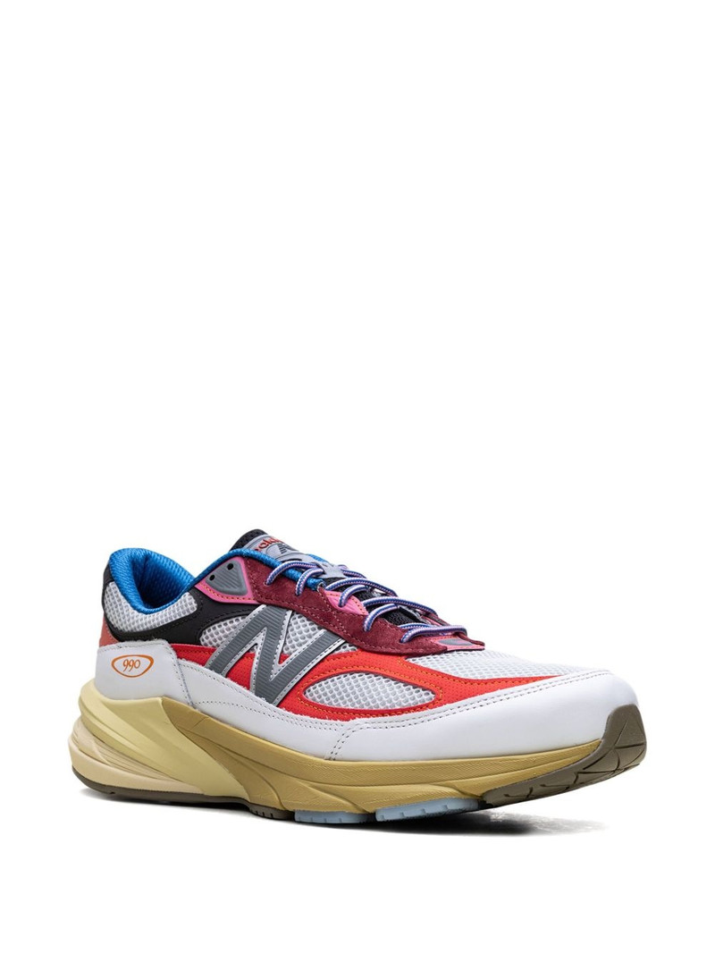 New Balance 990 "Action Bronson- Hi/Pink/Royal Blue" sneakers outlook