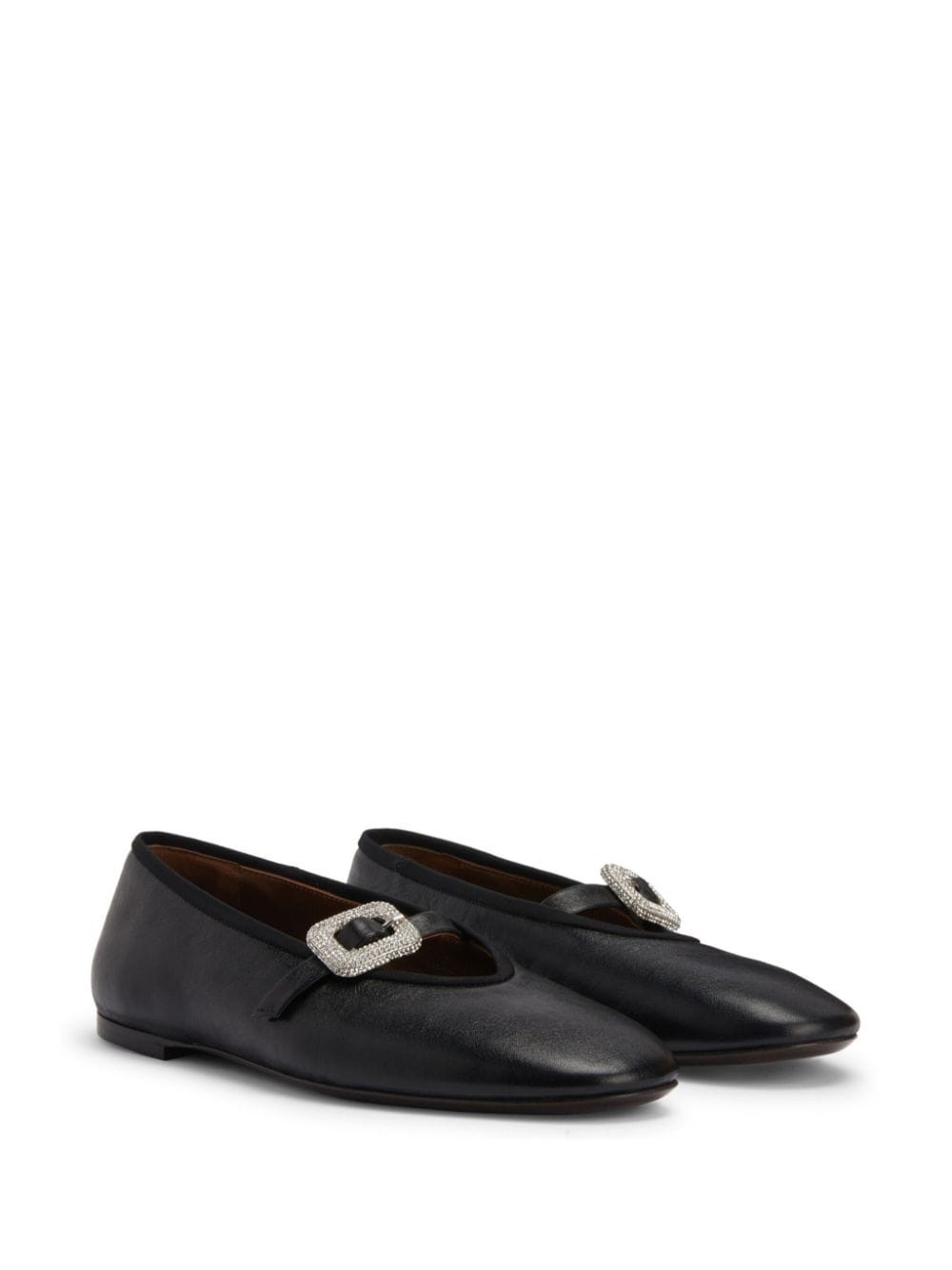 Georgia buckle ballerina shoes - 2