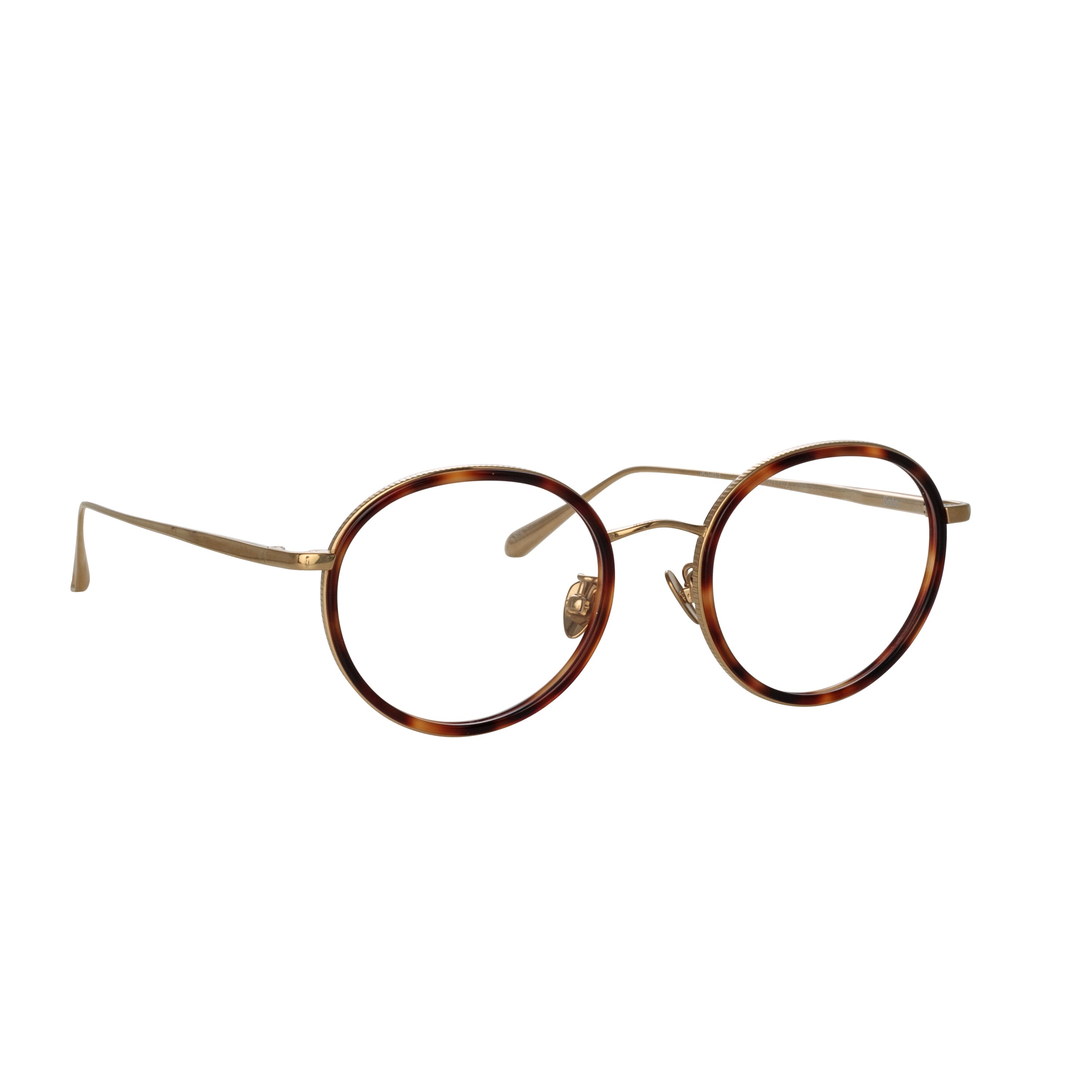 SATO OVAL OPTICAL FRAME IN LIGHT GOLD - 2