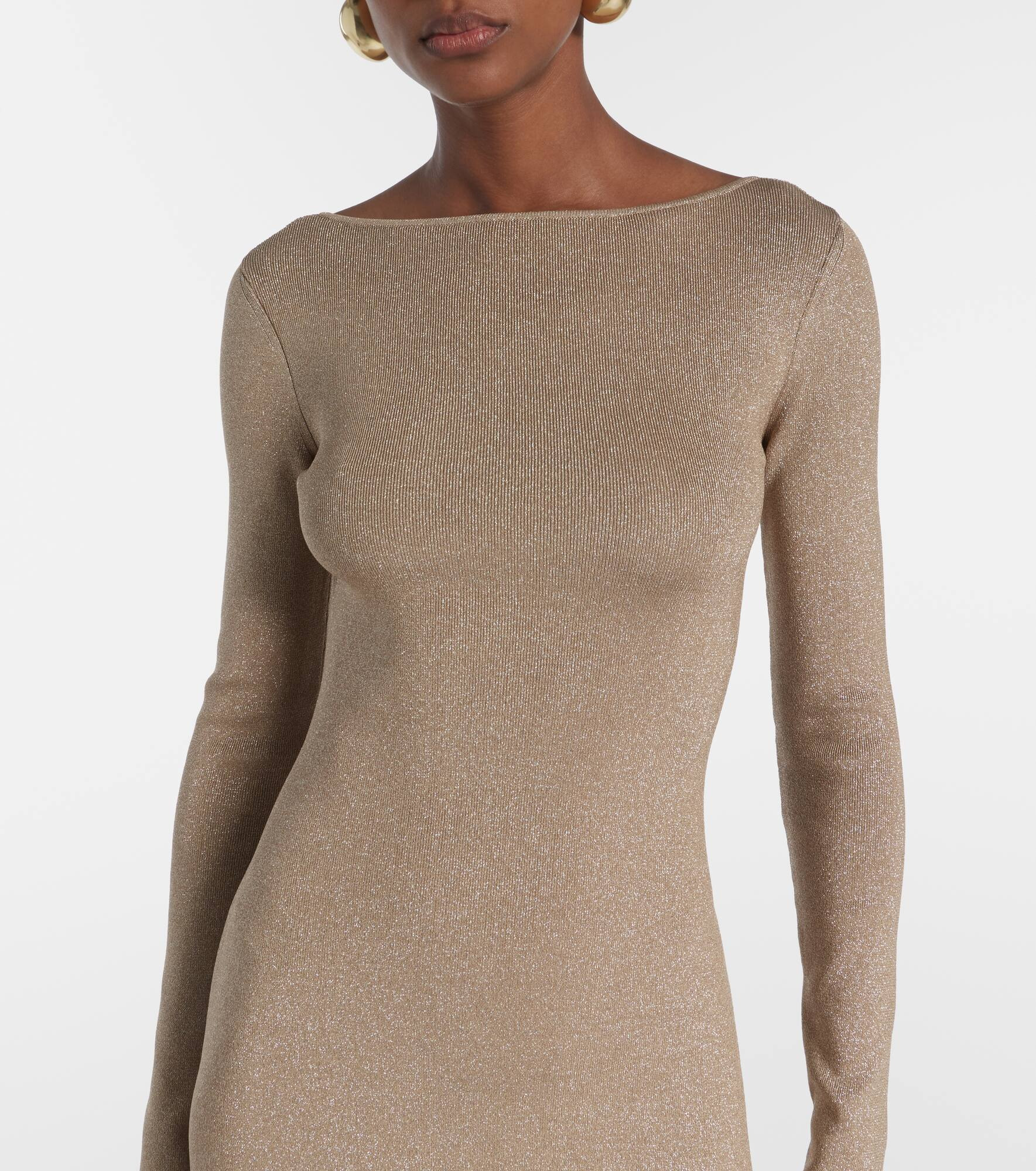 Bracco pen-back maxi dress - 4