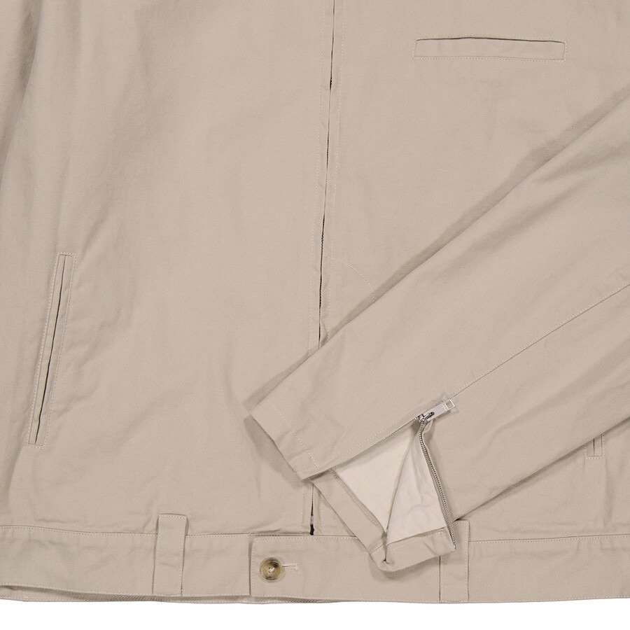 Ambush Beige Zip-Up Long Sleeved Overshirt - 7