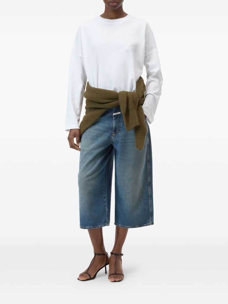 CLOSED crew-neck long-sleeve T-shirt outlook