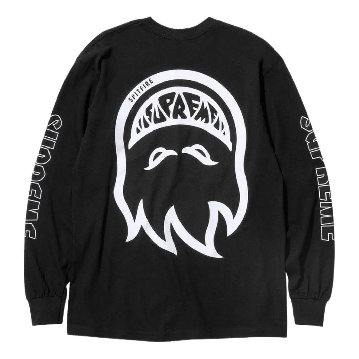 Supreme x Spitfire SS26 Bighead L/S T-Shirt 'Black' SUP-SS26-335-BLK - 1