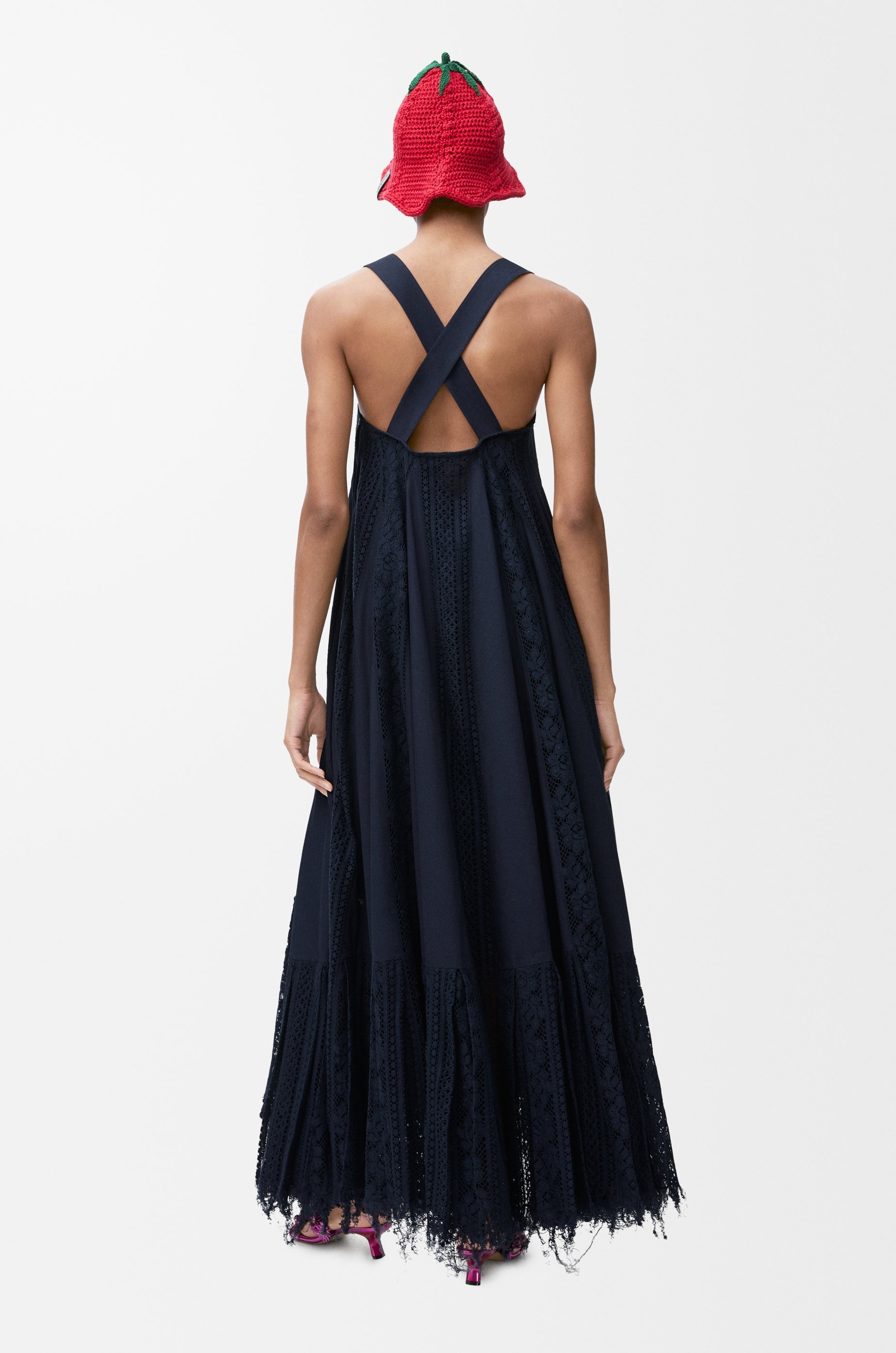 Lace dress in cotton - 3