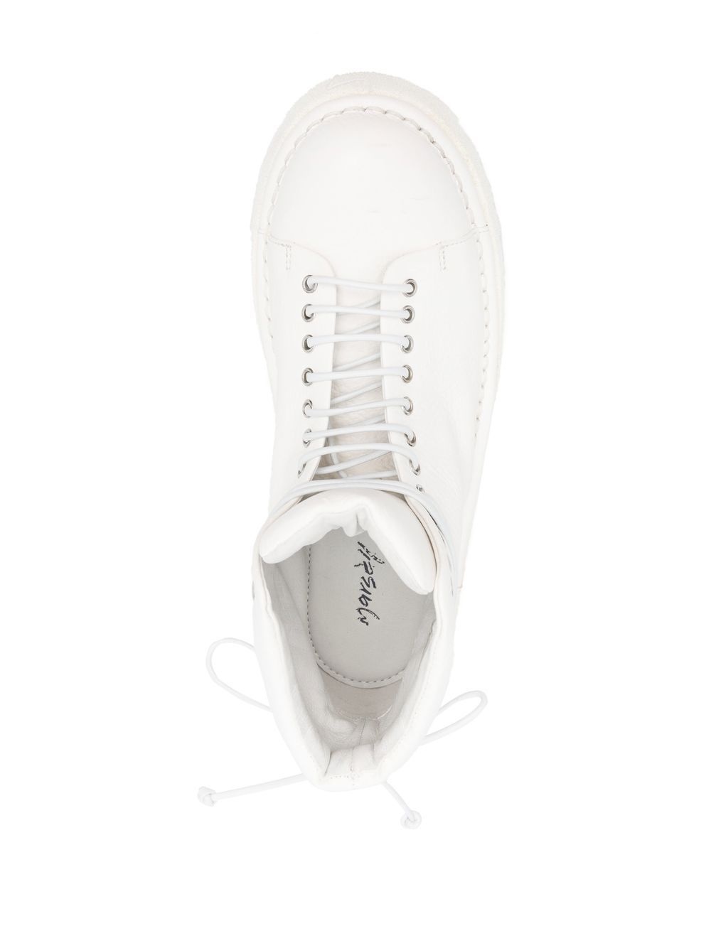 ankle-tie fastening boots - 4