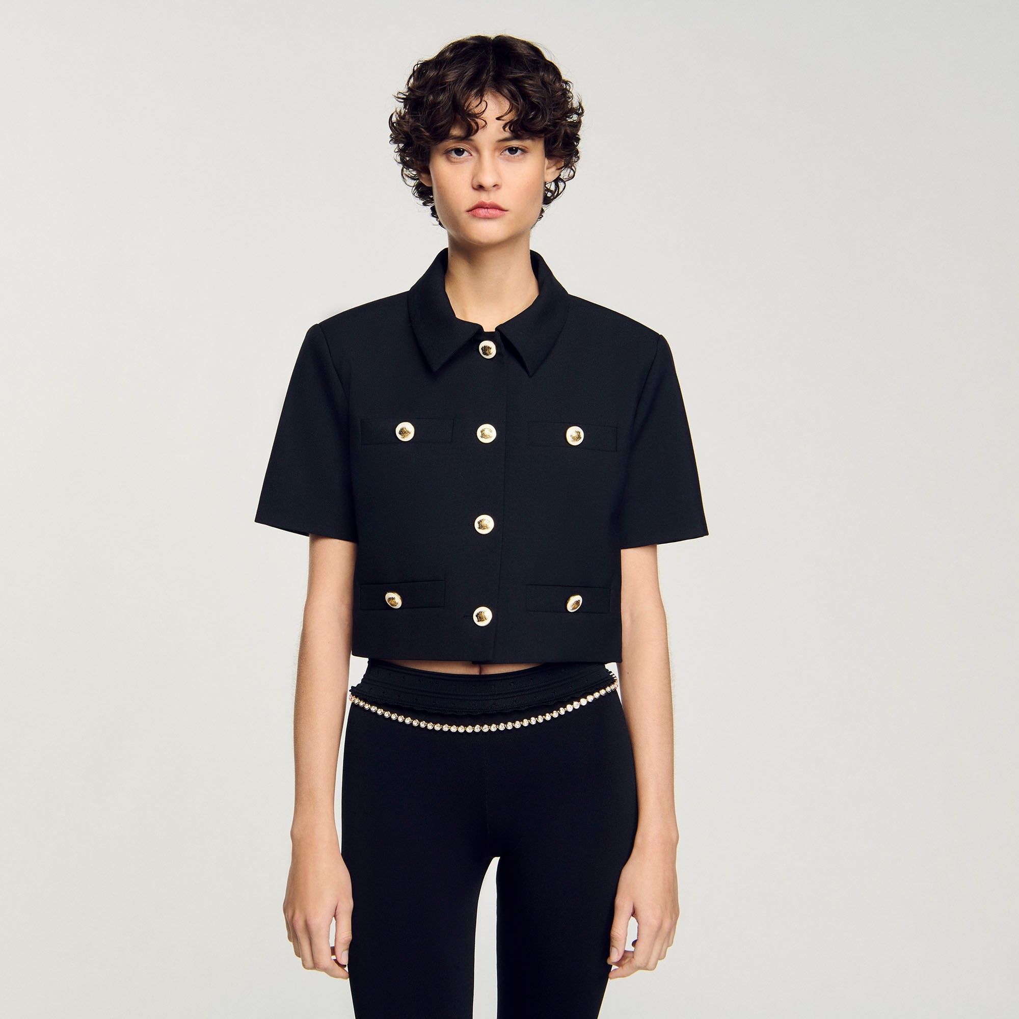SHORT-SLEEVED JACKET - 4
