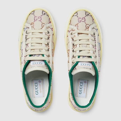 Gucci Tennis 1977 GG Crystal Sneakers - 2