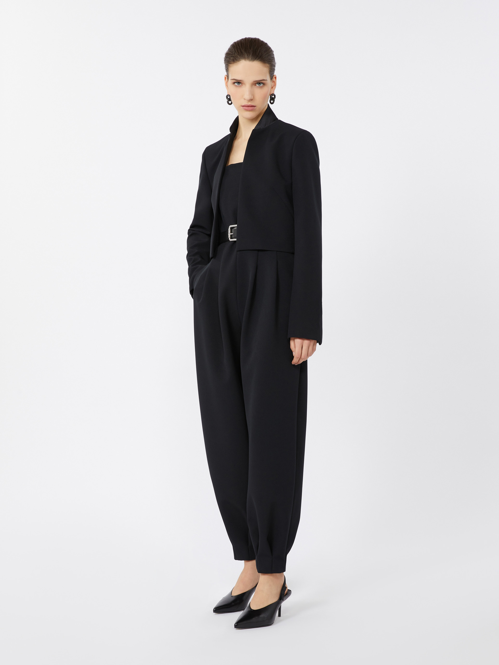 VOGHERA Bonded sable jumpsuit - 2