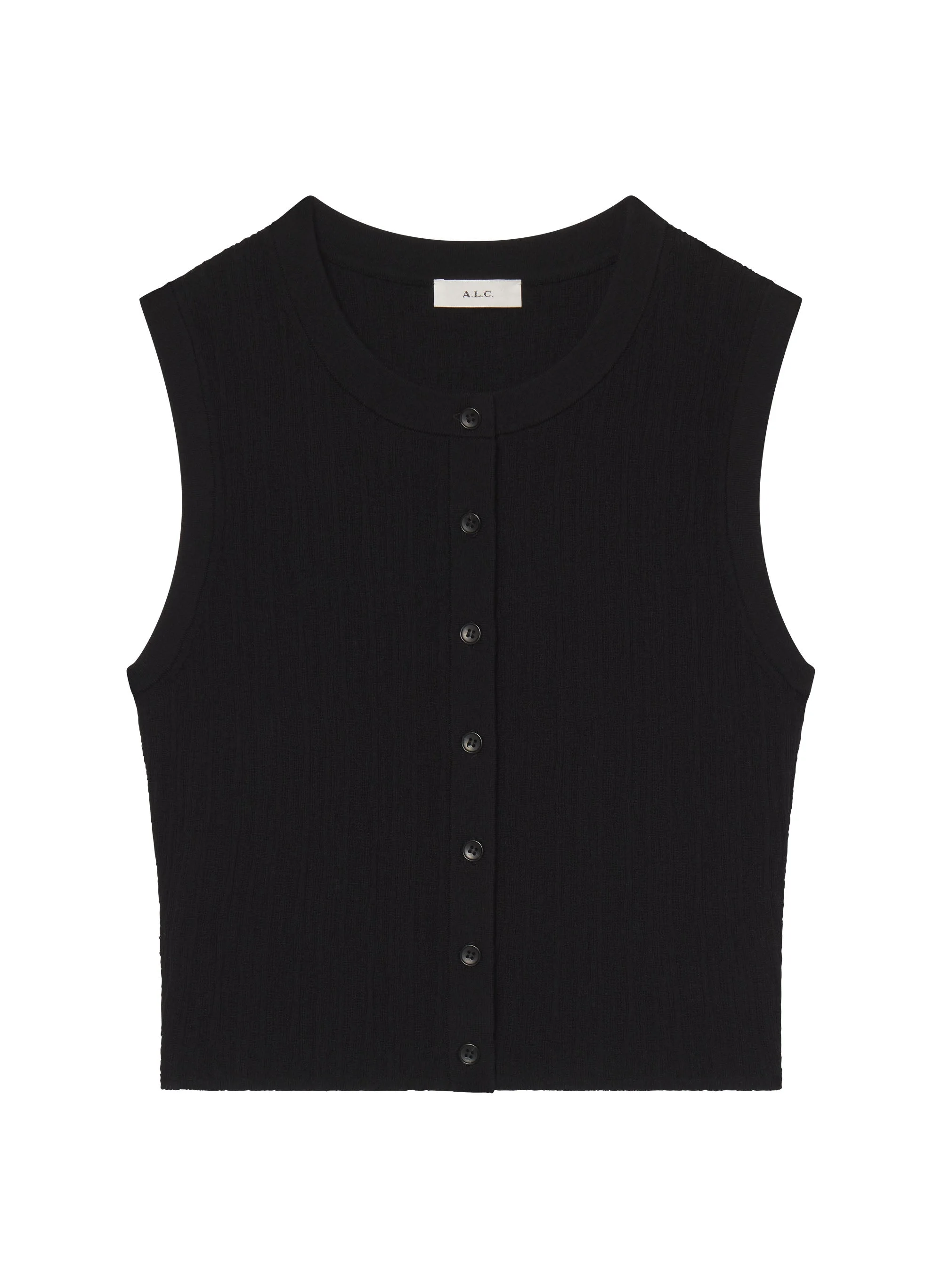 Lottie Fine Cotton Cropped Top - 1