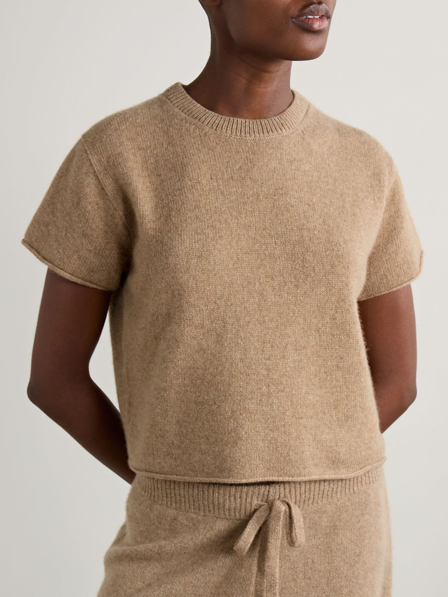 Cashmere sweater Camel - 3