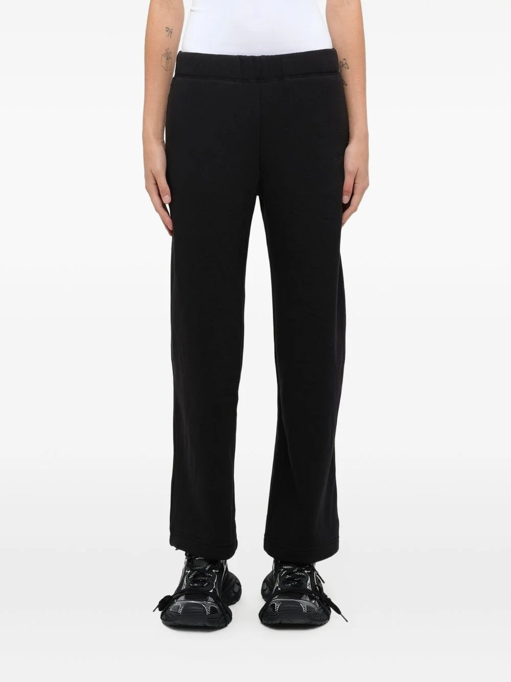 drawstring-waist track pants - 1