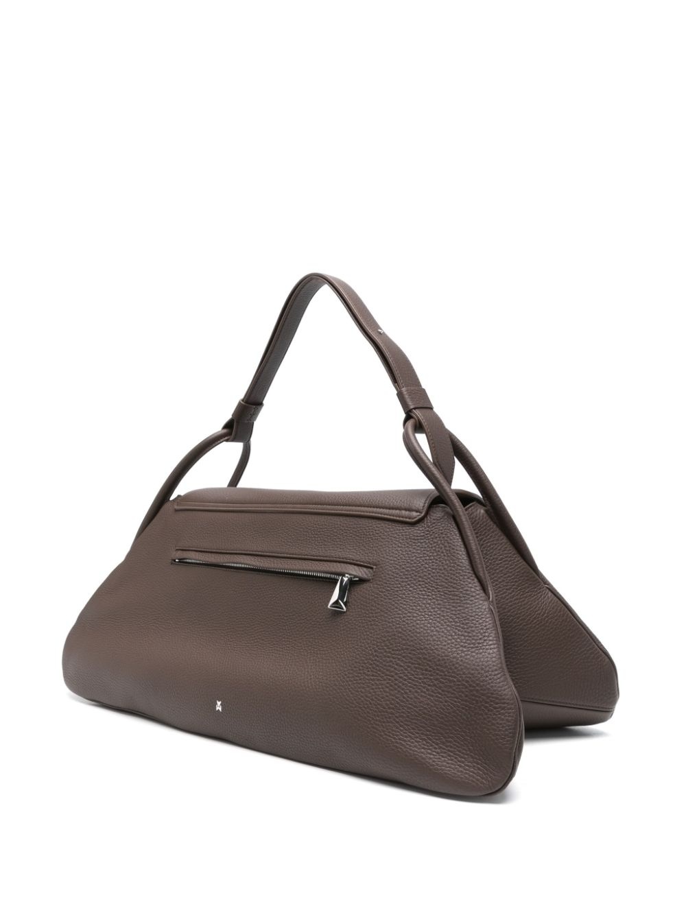 leather tote bag - 3