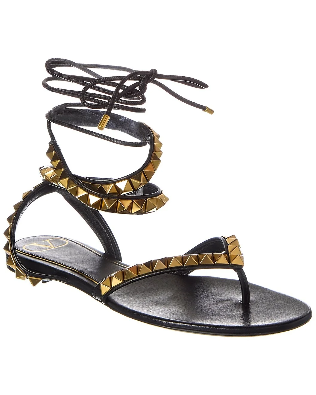 Valentino Rockstud No Limit Leather Sandal - 1