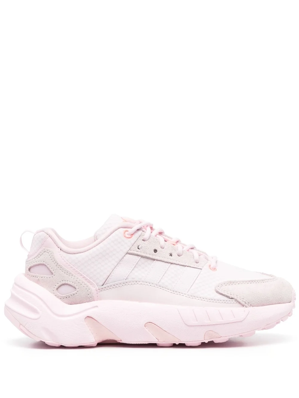 chunky lace-up sneakers - 1