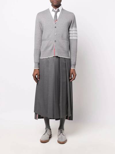 Thom Browne pleated twill skirt outlook