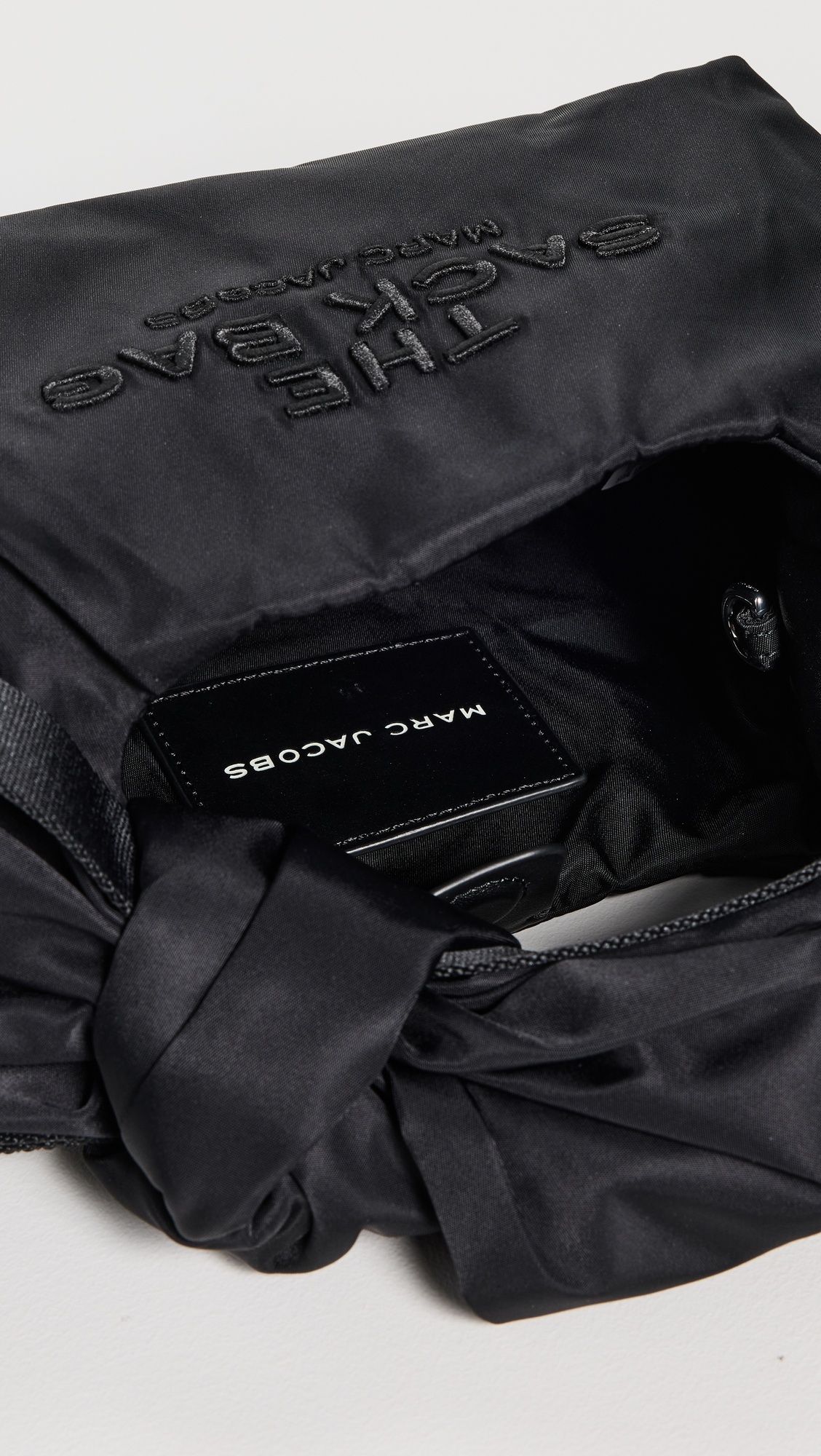 The Bow Nylon Mini Sack Bag - 5